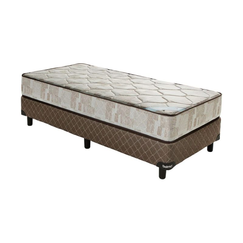 Colchón y Sommier Belspring 1 Belmo 1 Plaza 190x080