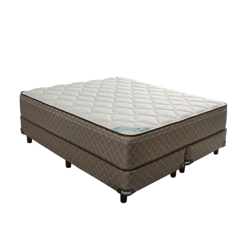 Colchón y Sommier Belspring 2 Belmo Queen Size 190×160
