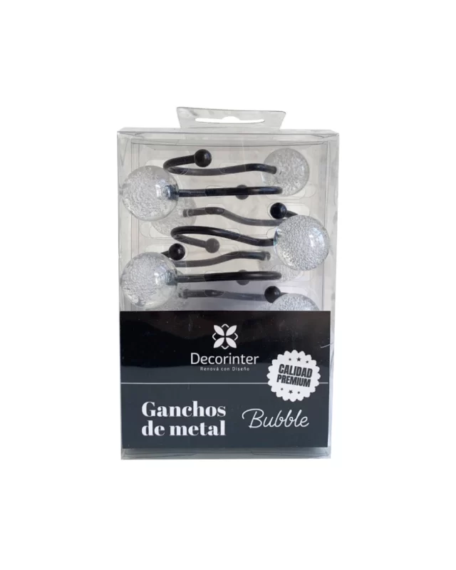 Gancho cortina baño